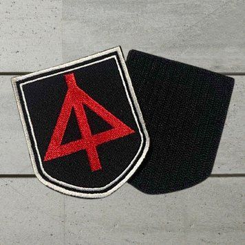 Chevron. 15th Panzer Division. Wehrmacht. N2.
