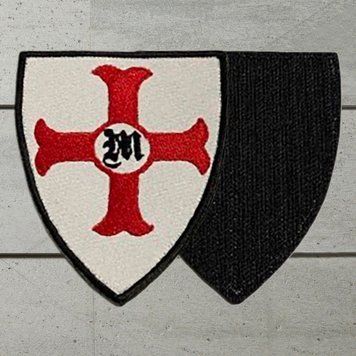 Chevron-Muster. Mit dem Symbol des Montrealer Ordens. MA-SCO-OM фото