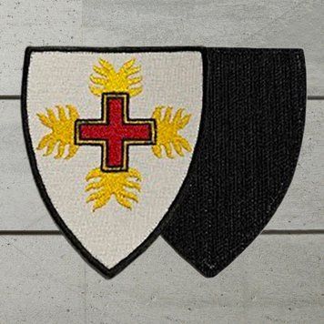 Chevron. With the image of the symbol The Order of the Dragon. MA-SCO-OD фото