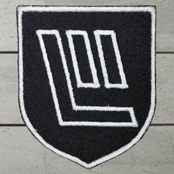 Шеврон. 19-та добровольча піхотна дивізія Ваффен СС (2-га латвійська). 2ww-19ss фото