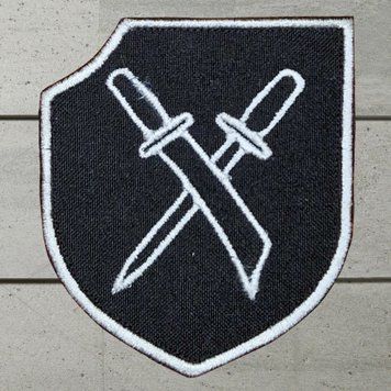 Шеврон. 28-ма добровольча піхотна дивізія СС &laquo;Валлонія&raquo; (1-ша Валлонія). 2ww-28ss фото