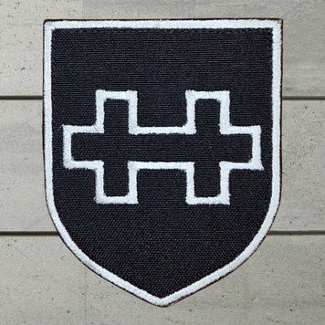 Шеврон. 30-та добровольча піхотна дивізія СС (/2-га російська). 2ww-30ssR фото